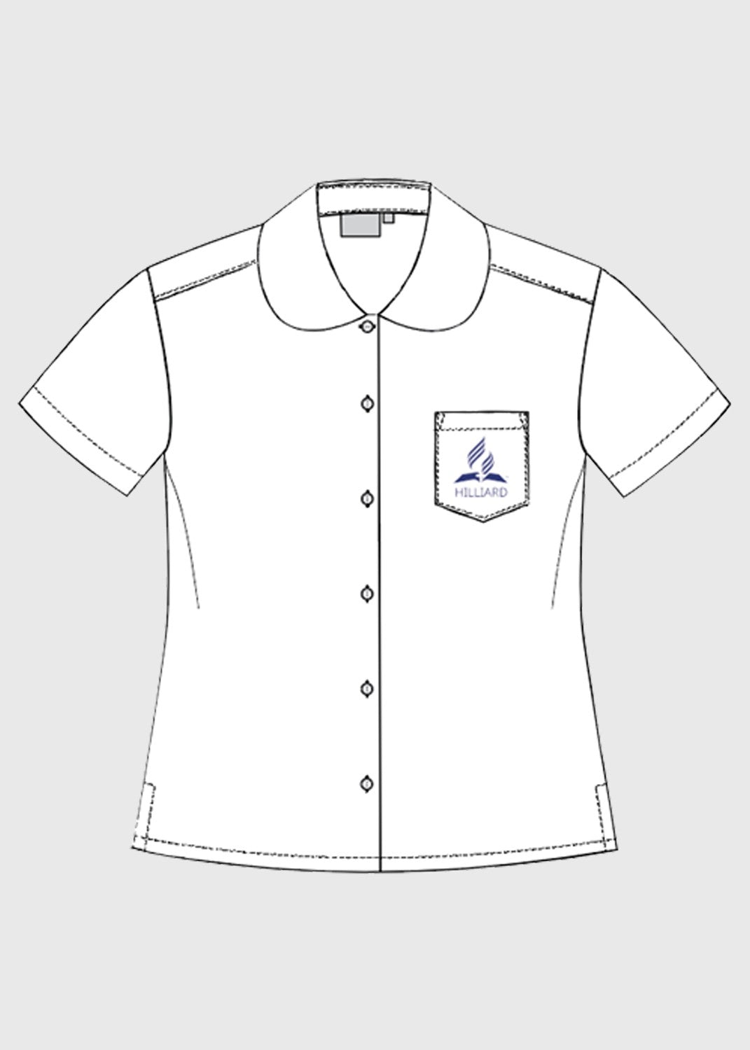 S/S Blouse Peter Pan