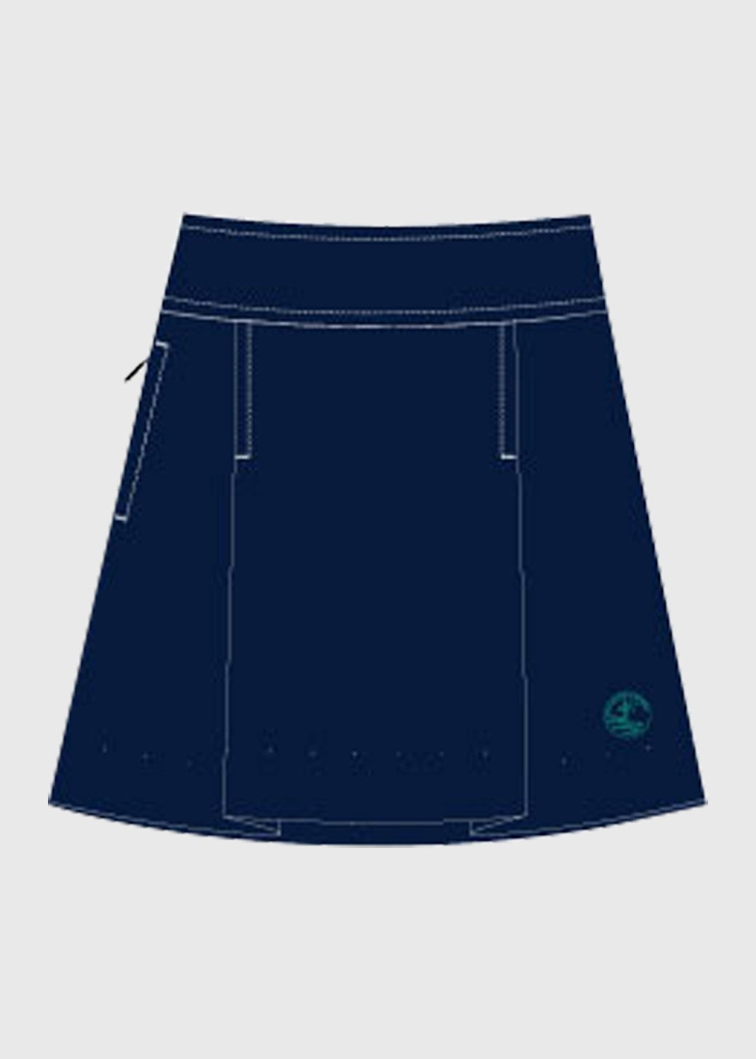 Skort Navy w/ Logo