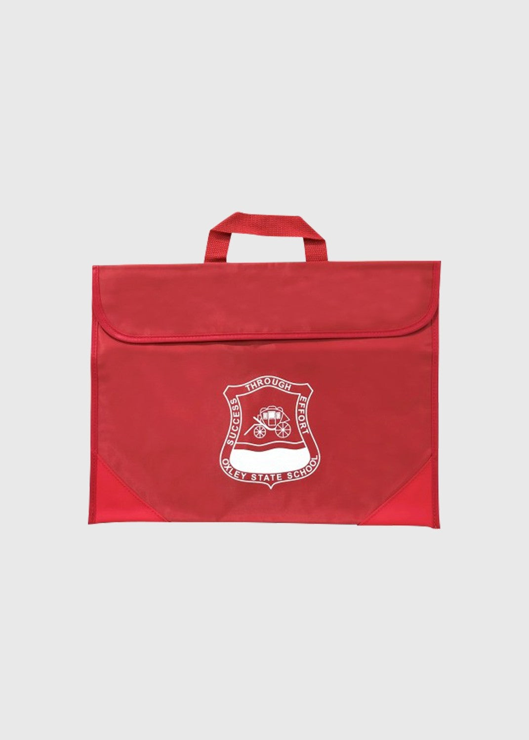 Bag Homework/Library Red