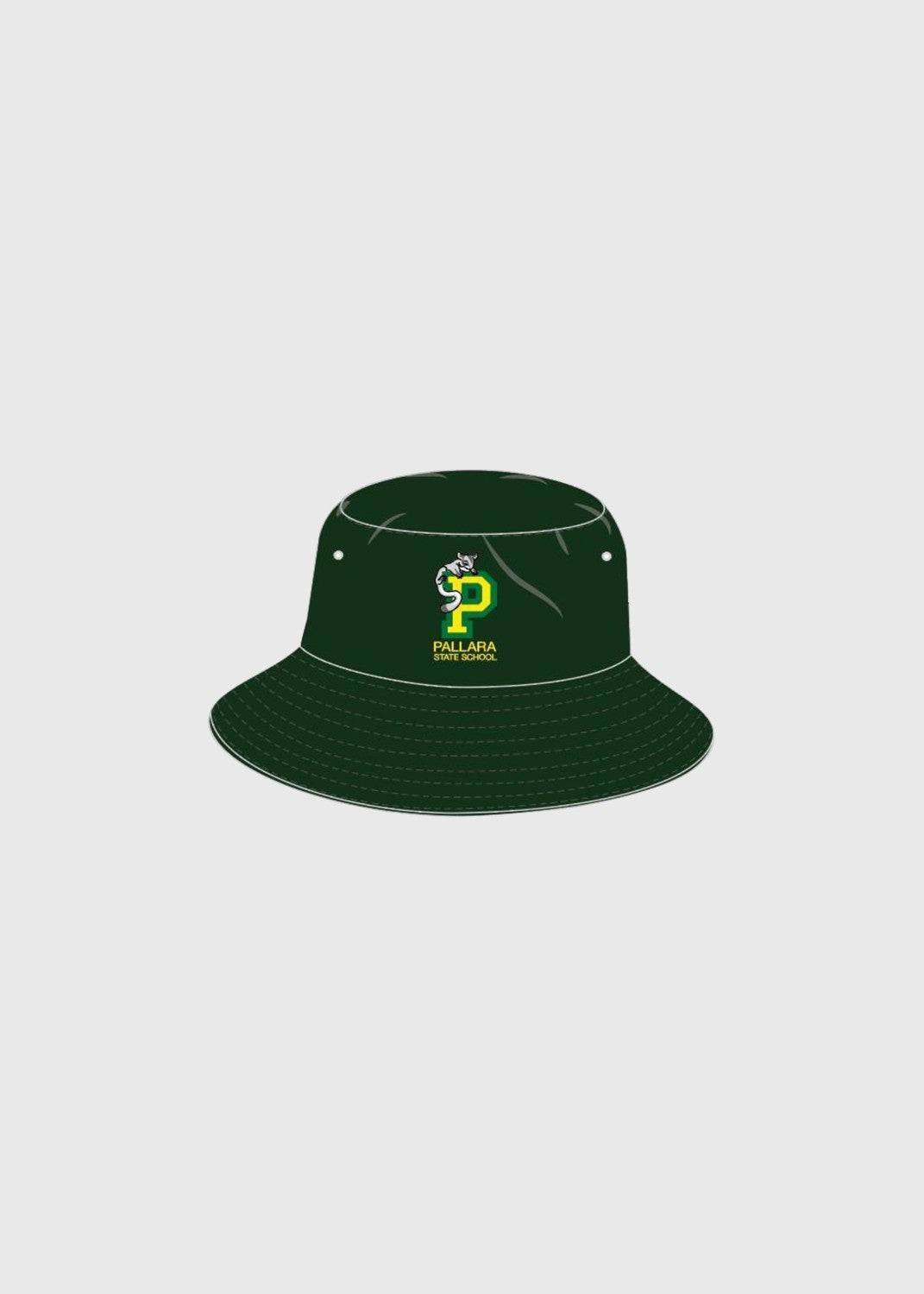 Hat Bucket Reversible Bottle/White