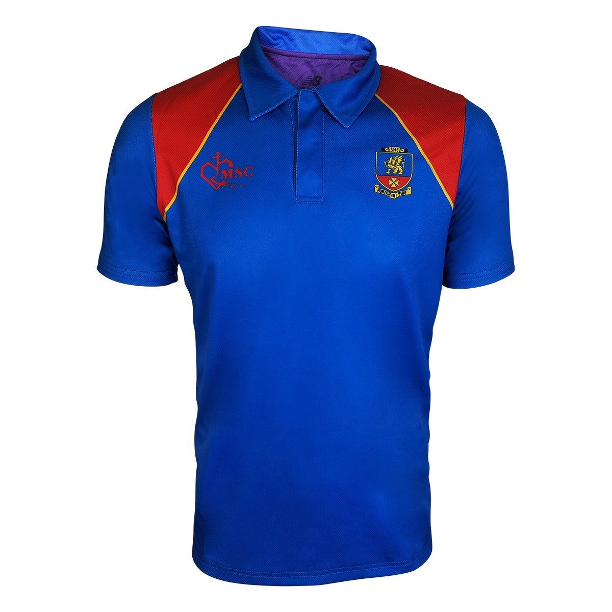Downlands Polo Sport Reversible Purple (PIPERON) - Youth.