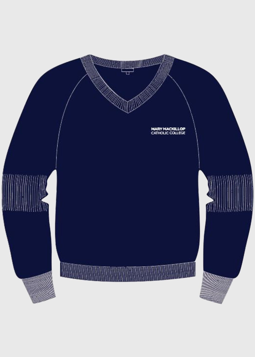 Jumper Knit P/C Navy
