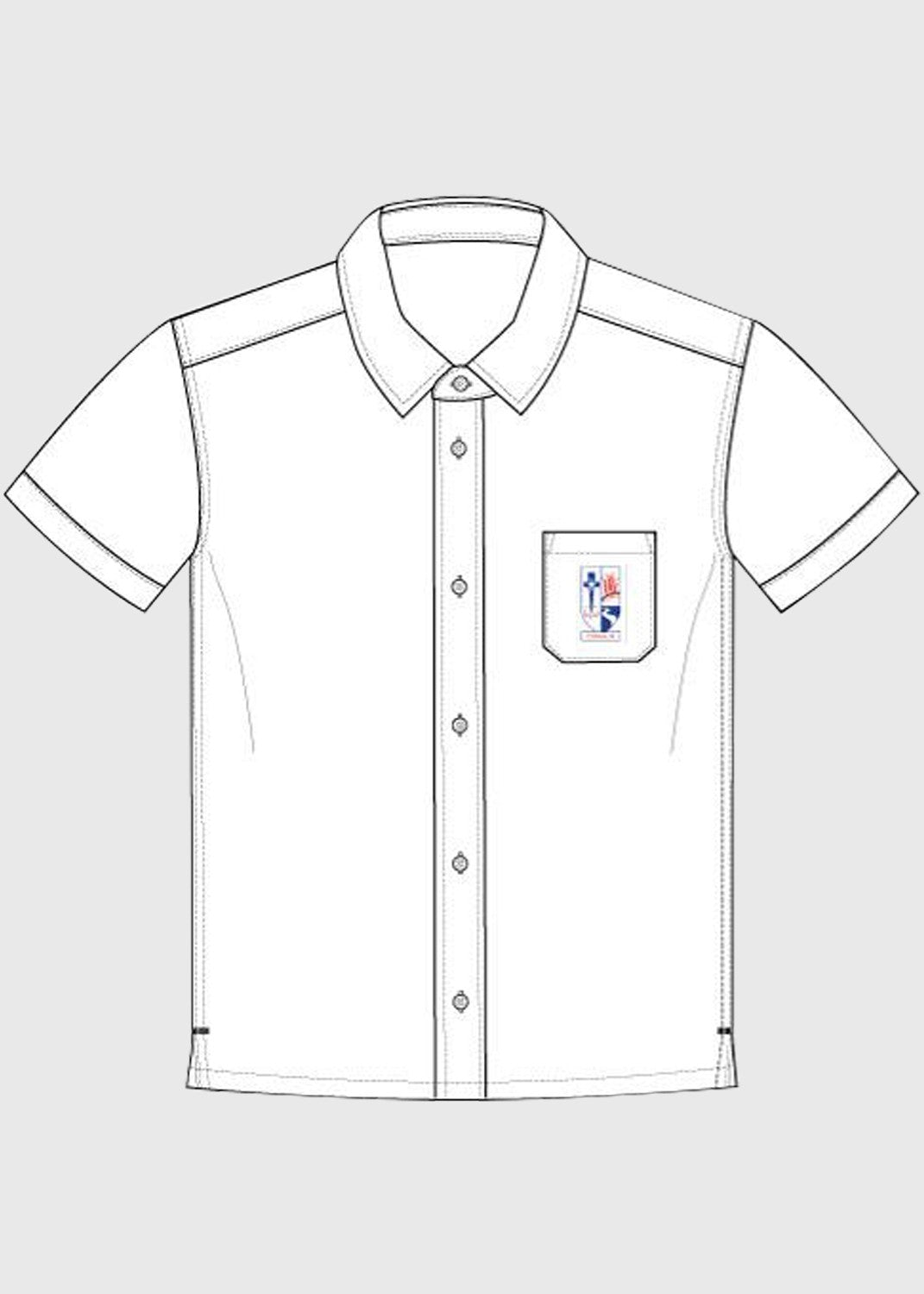 Junior Short Sleeve Shirt.