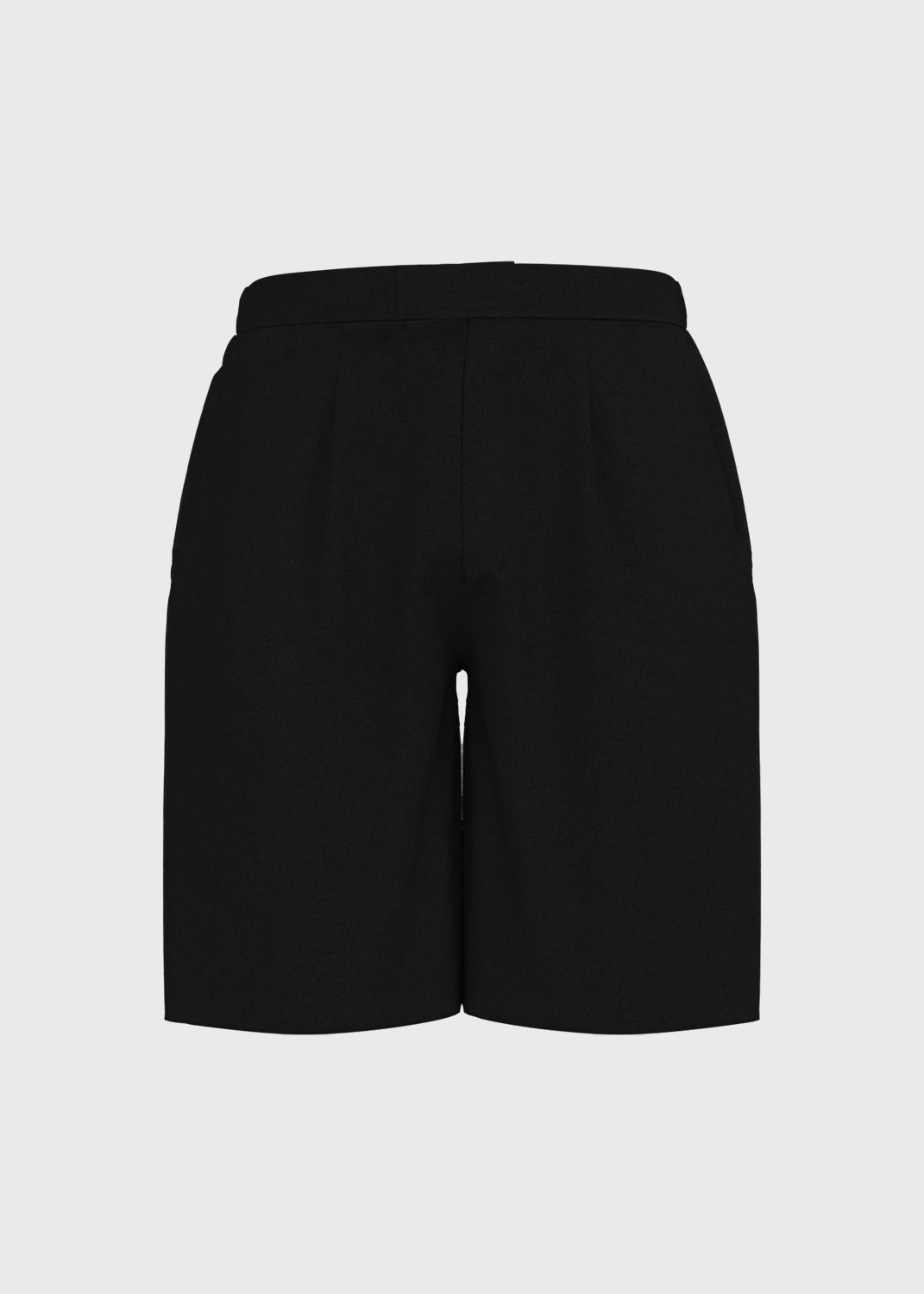 Shorts Elastic Back Functional Fly