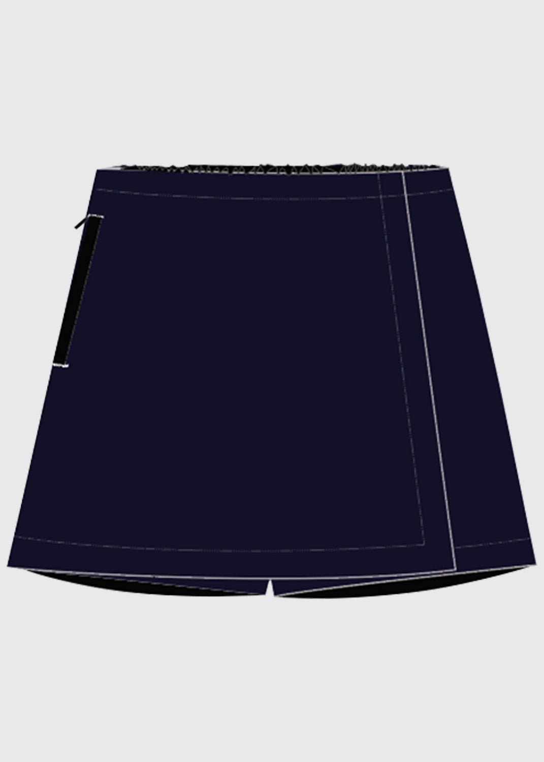 .edu Essentials Skort with Flap Pull On - Midnight