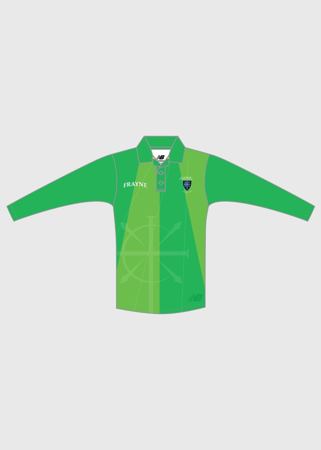Polo House L/S Green FRAYNE