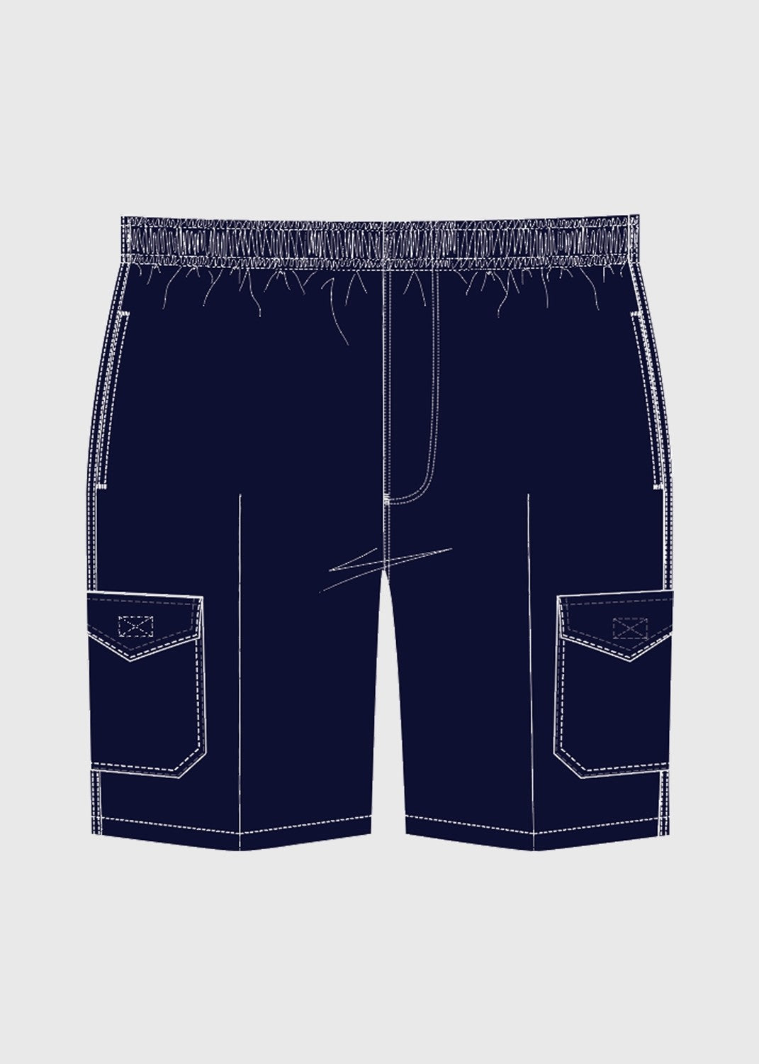 LWR Cargo Short Navy