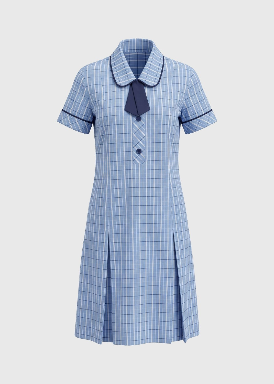 Dress Check Blue