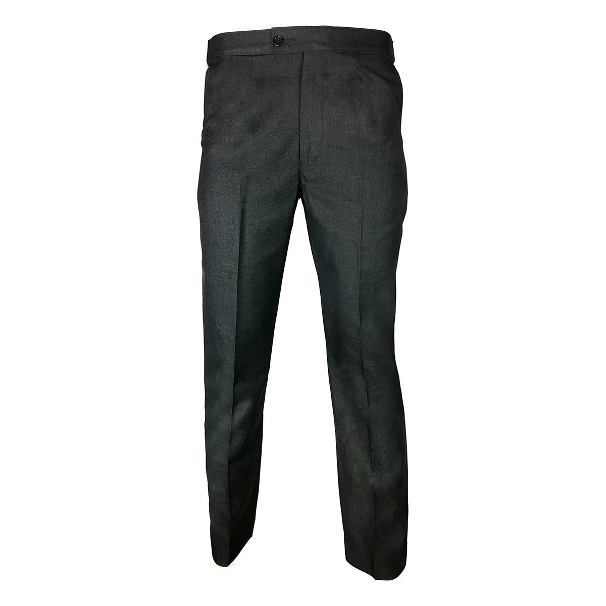 .edu Essentials Trouser Formal Boys Half Elastic Bk Dark Grey