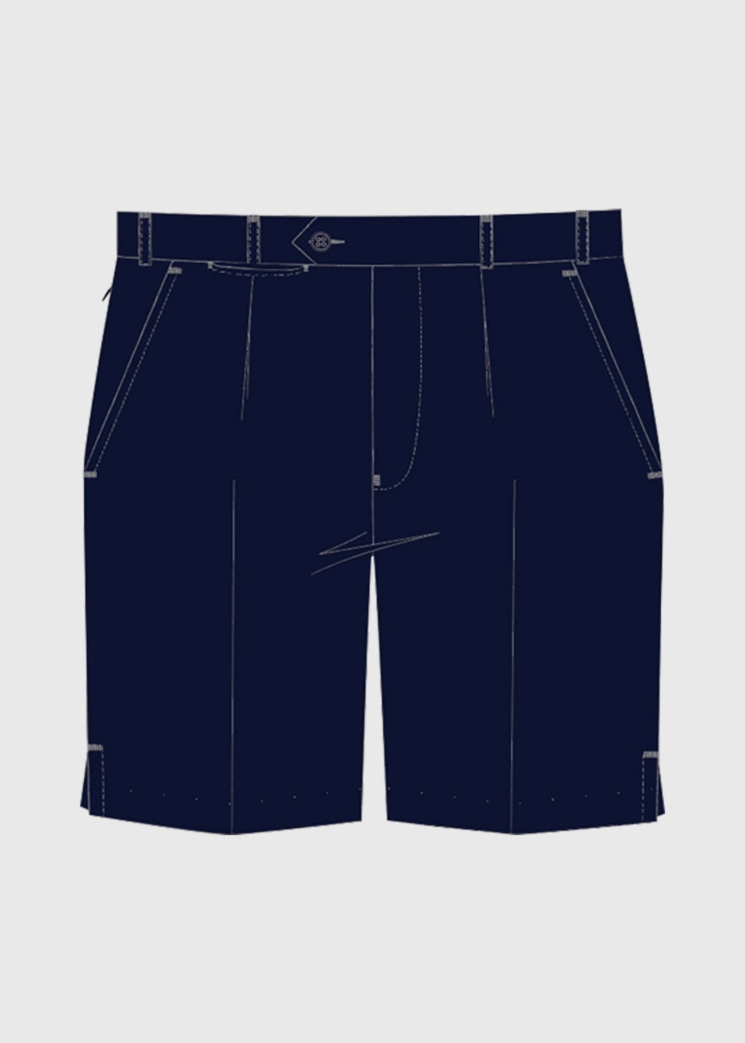 .edu Essentials Shorts Formal Boys Expander Midnight
