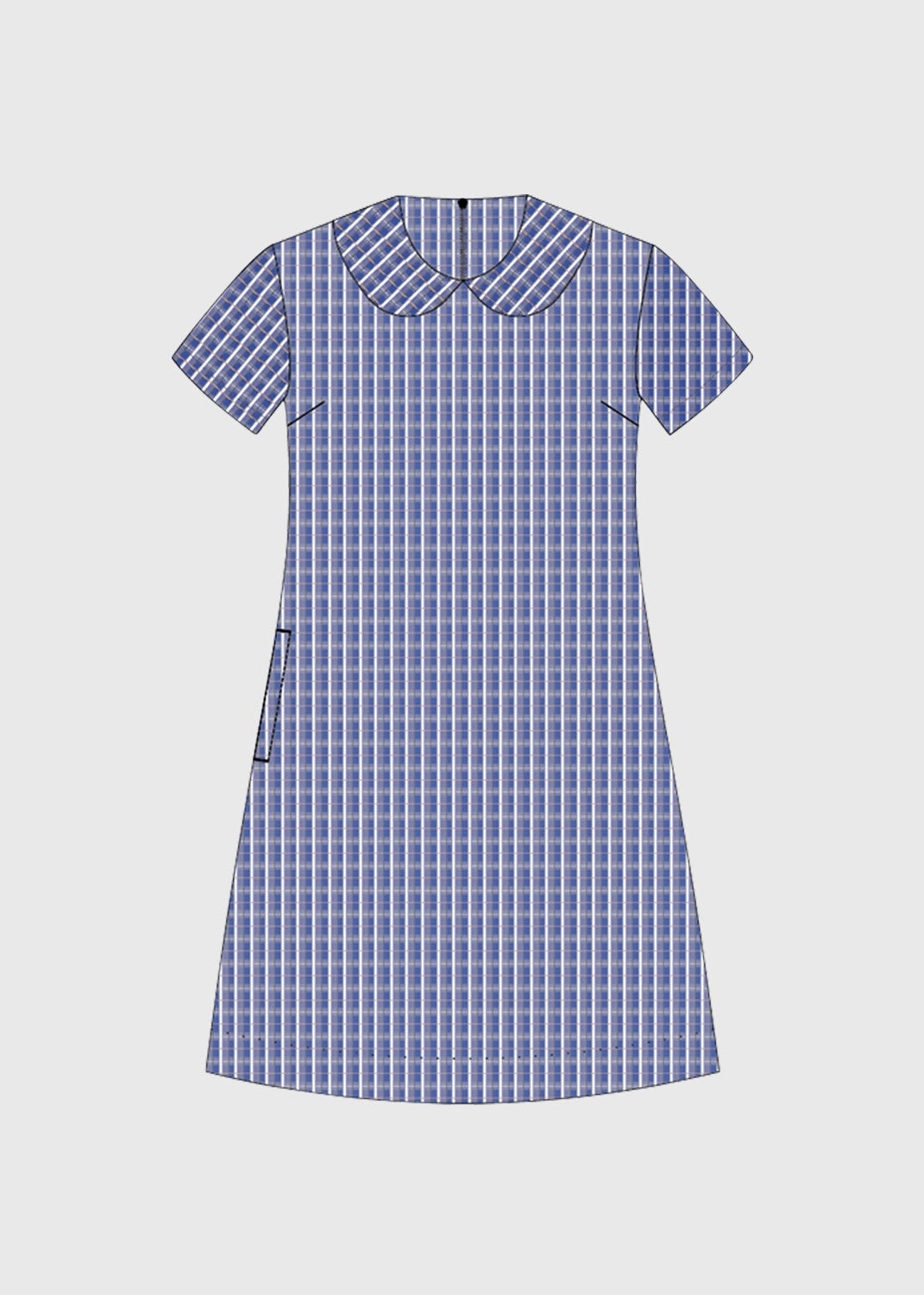 Summer Dress Blue