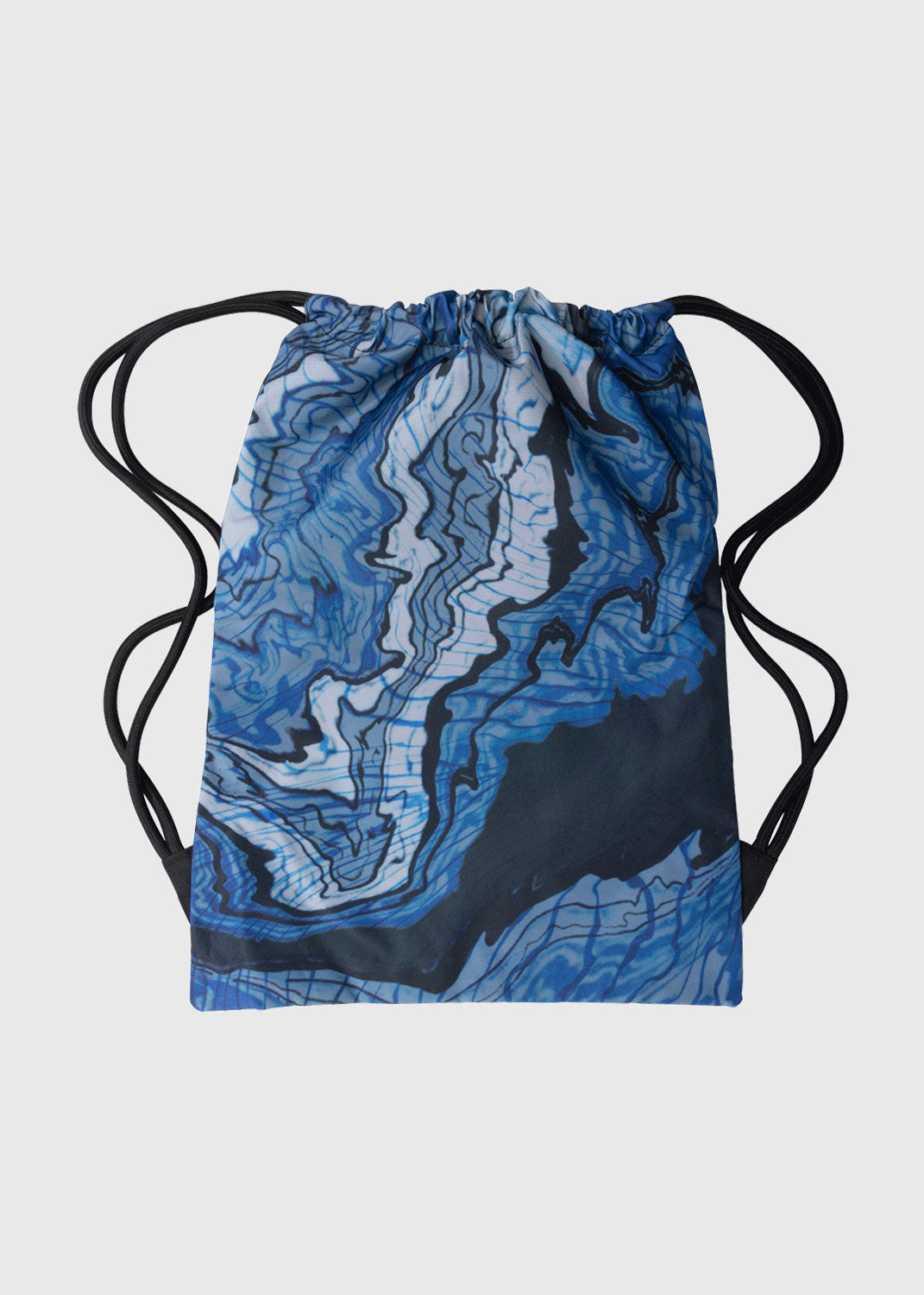 Big Drawstring Bag - Ripple Effect