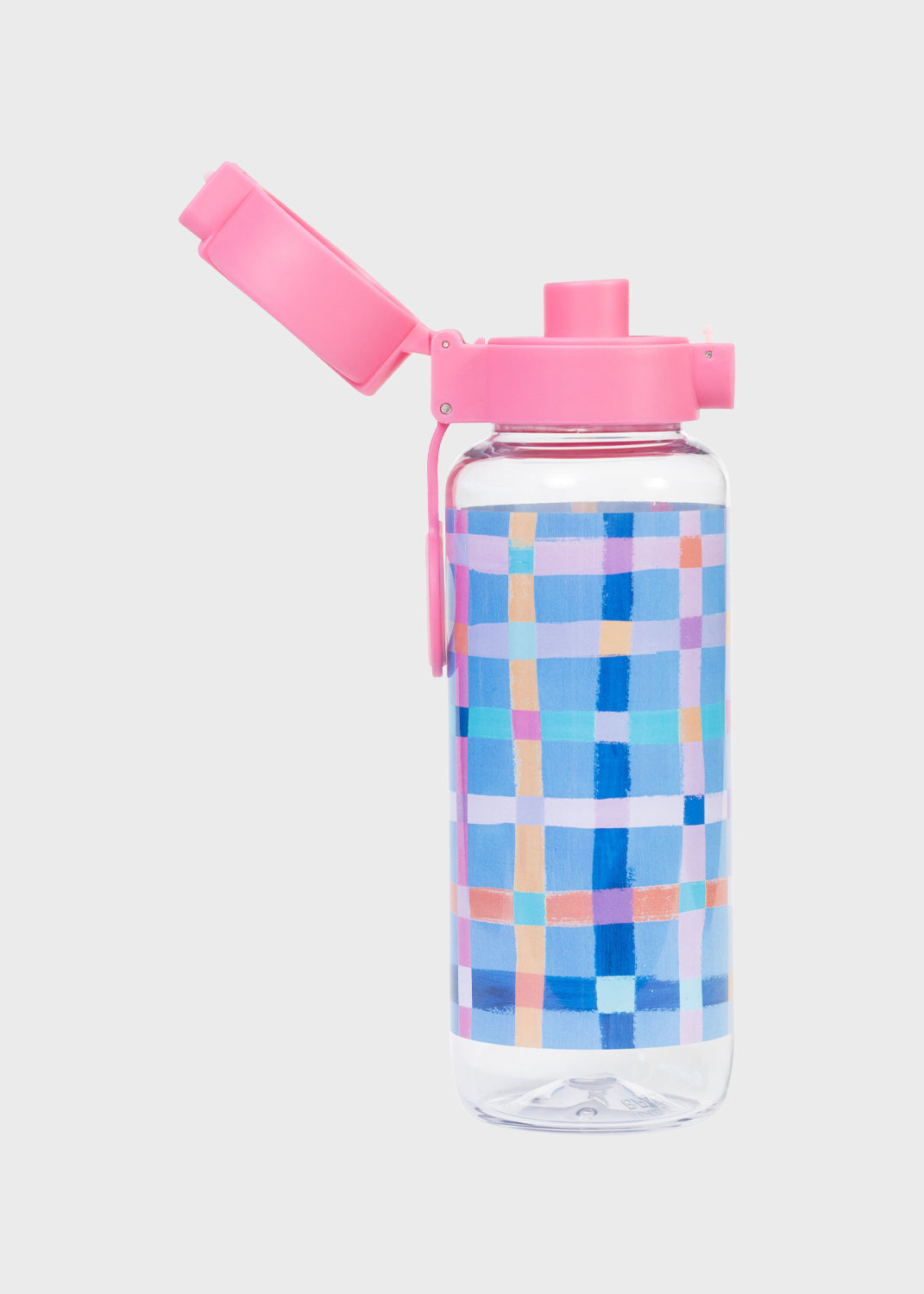 Big Drink Bottle - Pastel Plaid