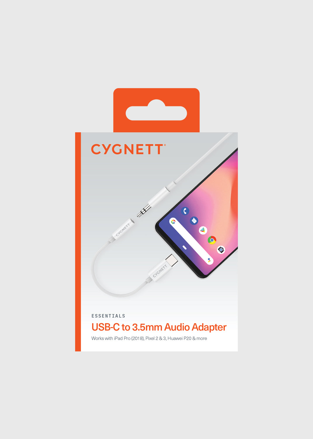 Cygnett Essentials 3.5mm (F) to USB-C (M) Audio Adapter