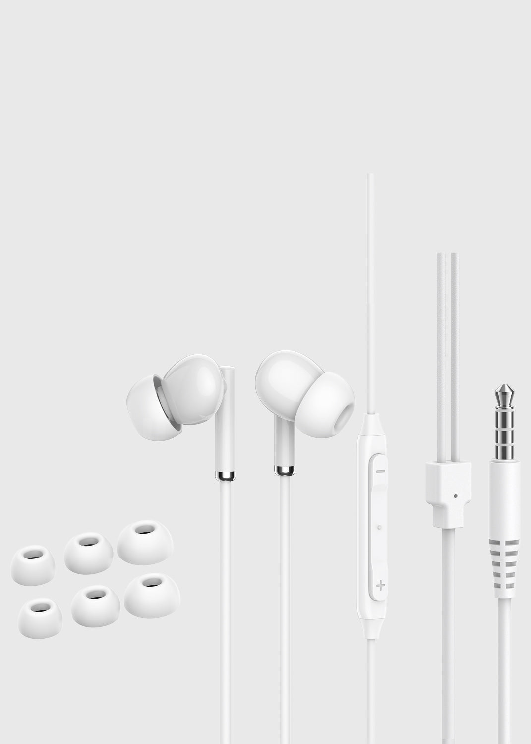 Cygnett FreePlay Wired Earbuds 3.5mm - White