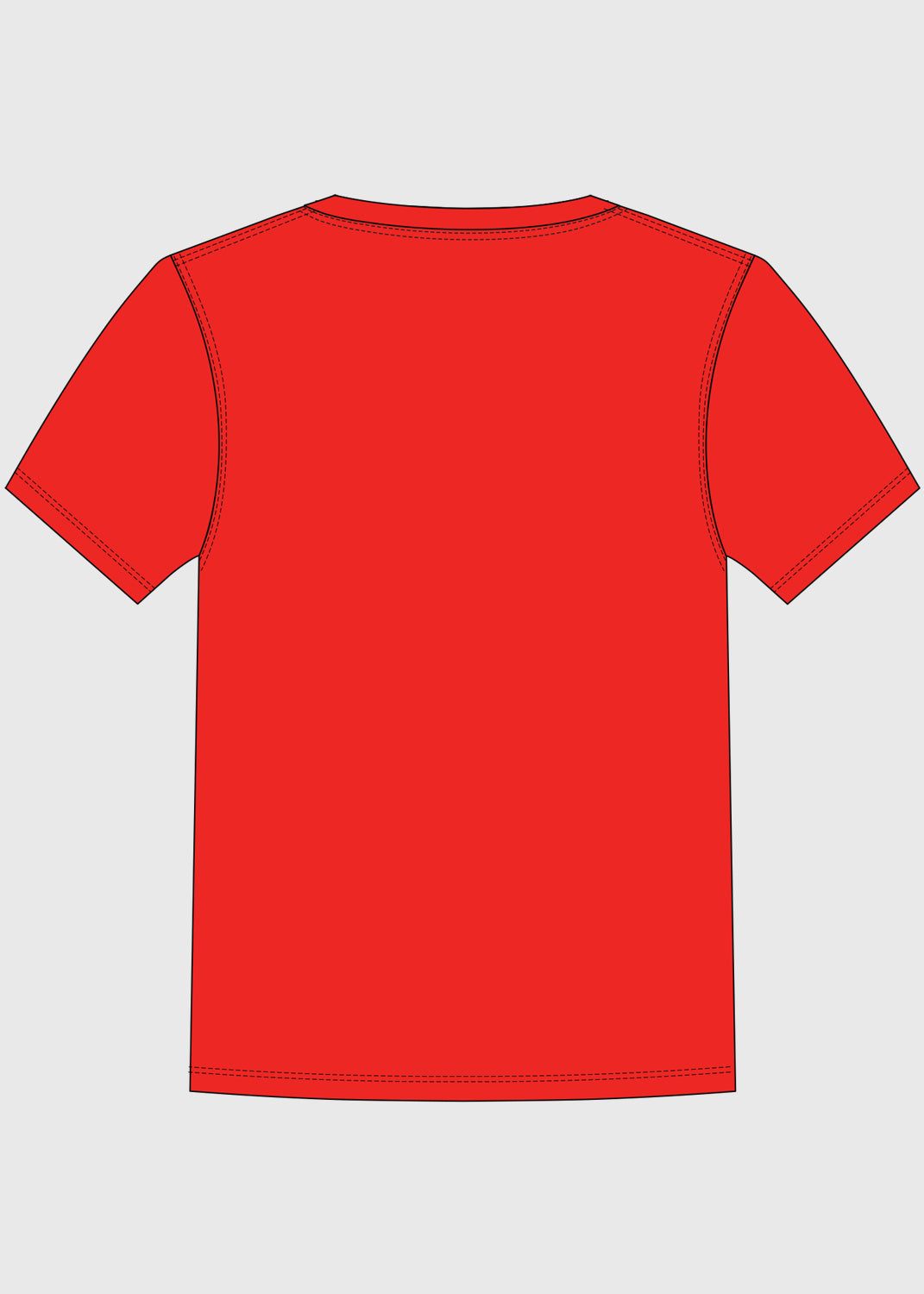 Tee House Rosewall Red