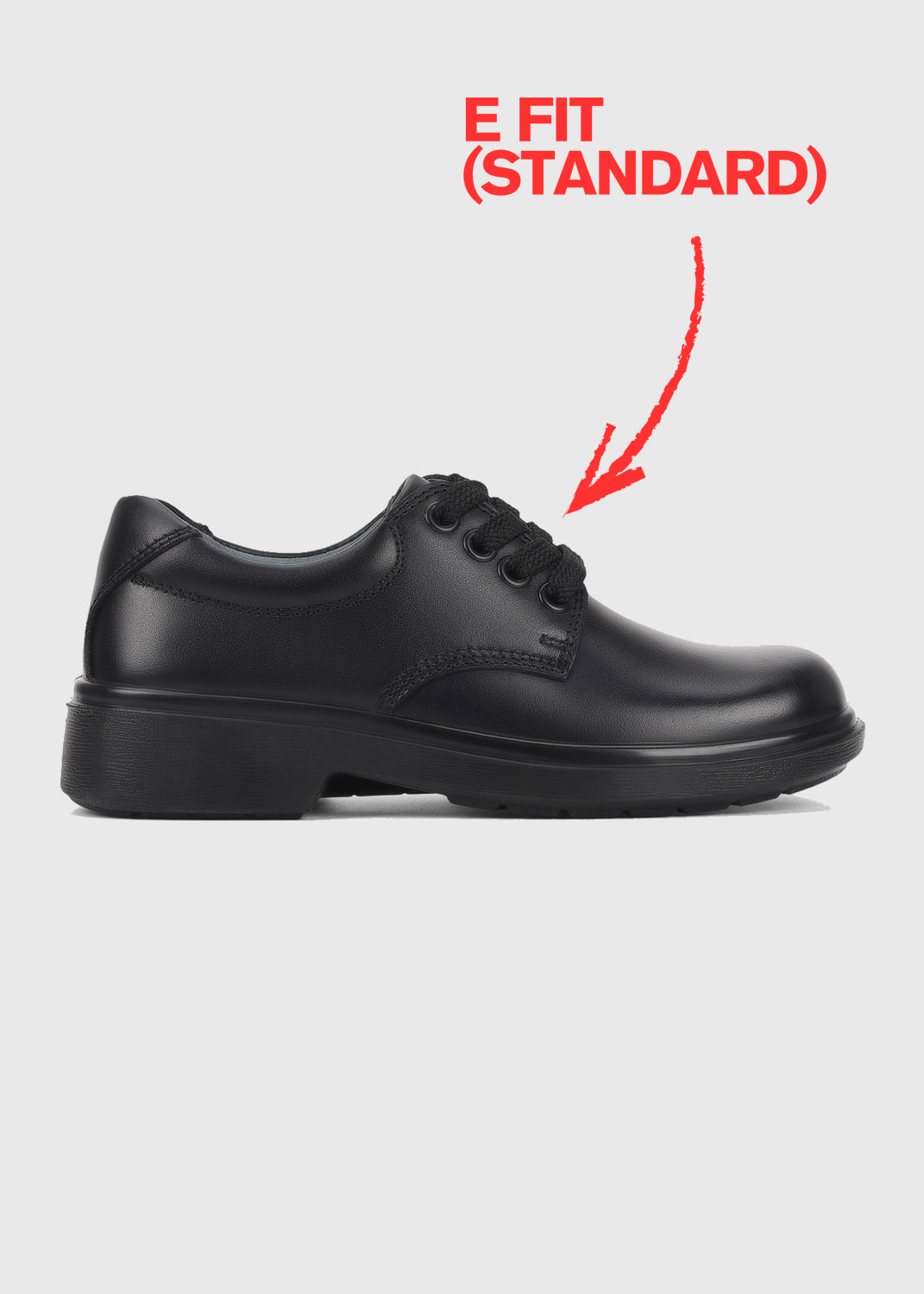 Daytona (E Fit) Senior School Shoe - Harrison