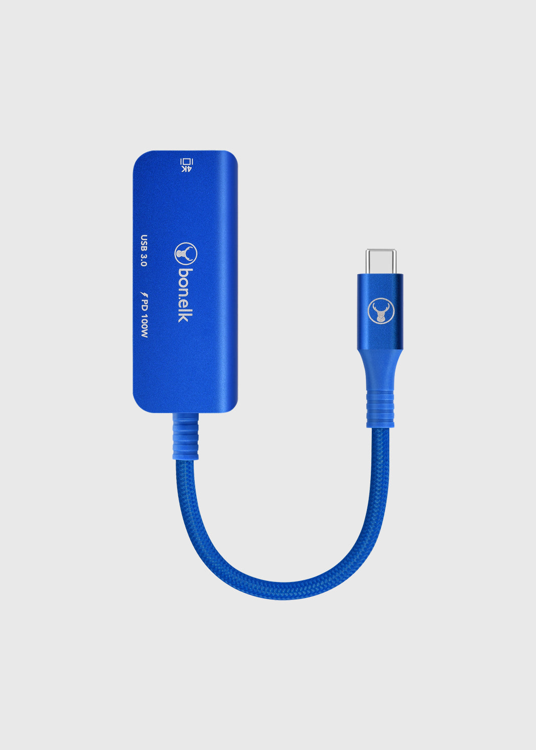 Long-Life 3in1 Multiport Hub - Blue