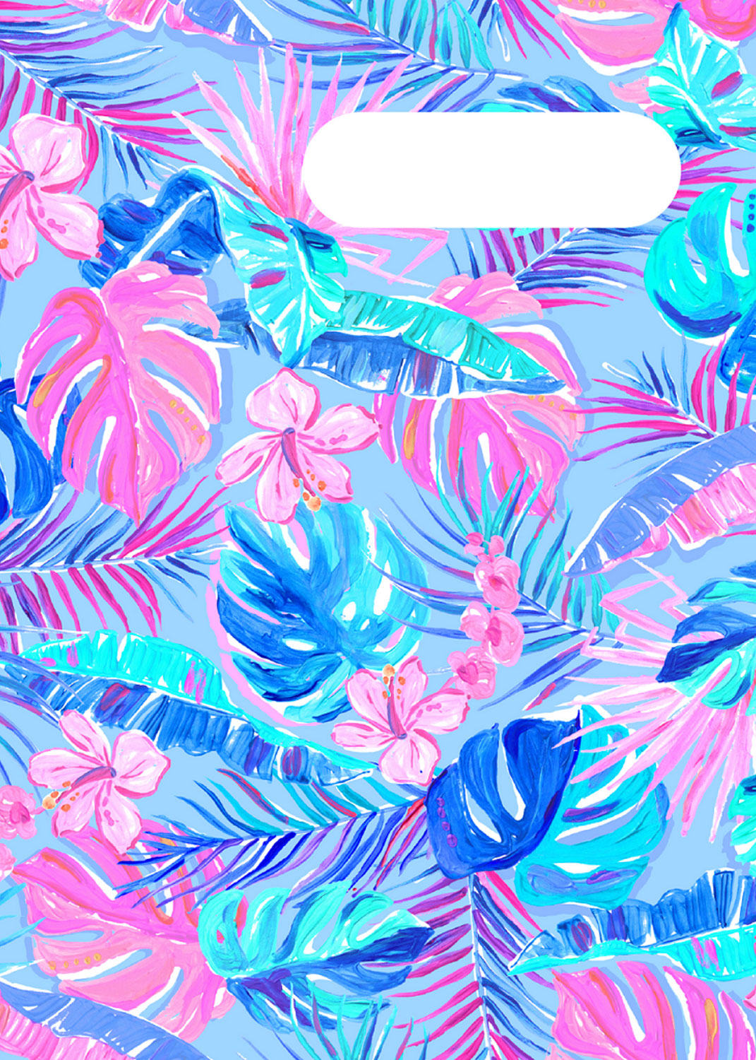 Exercise Book Cover - Tropicana