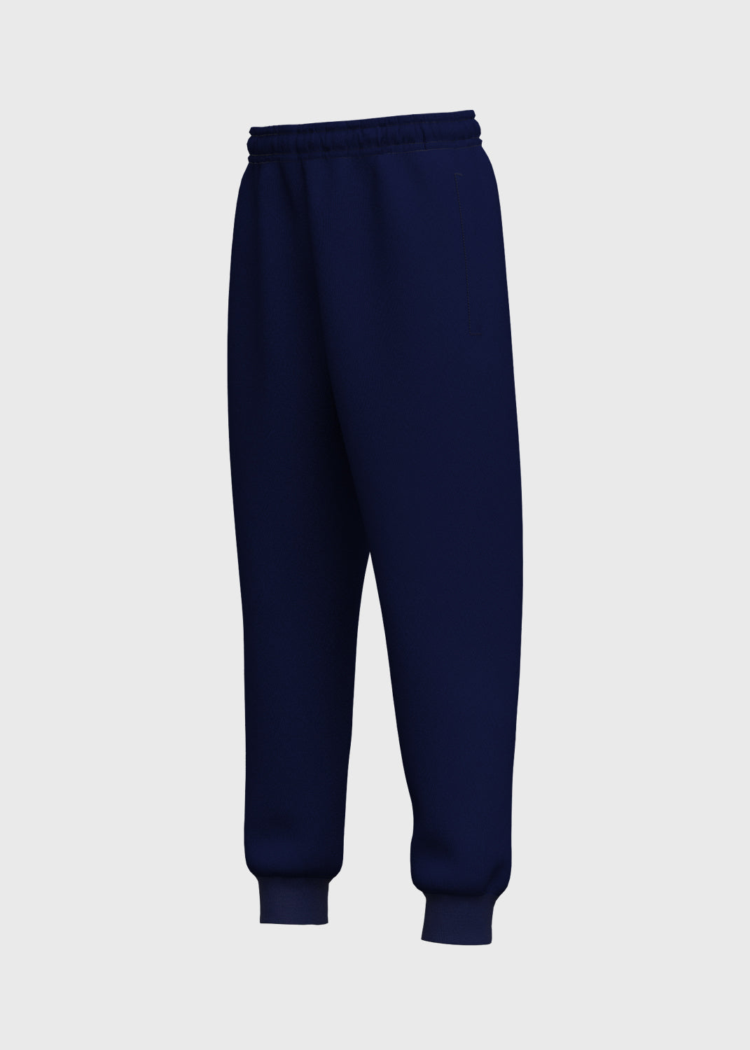 Fleece Pants Cuff Hem - Midnight