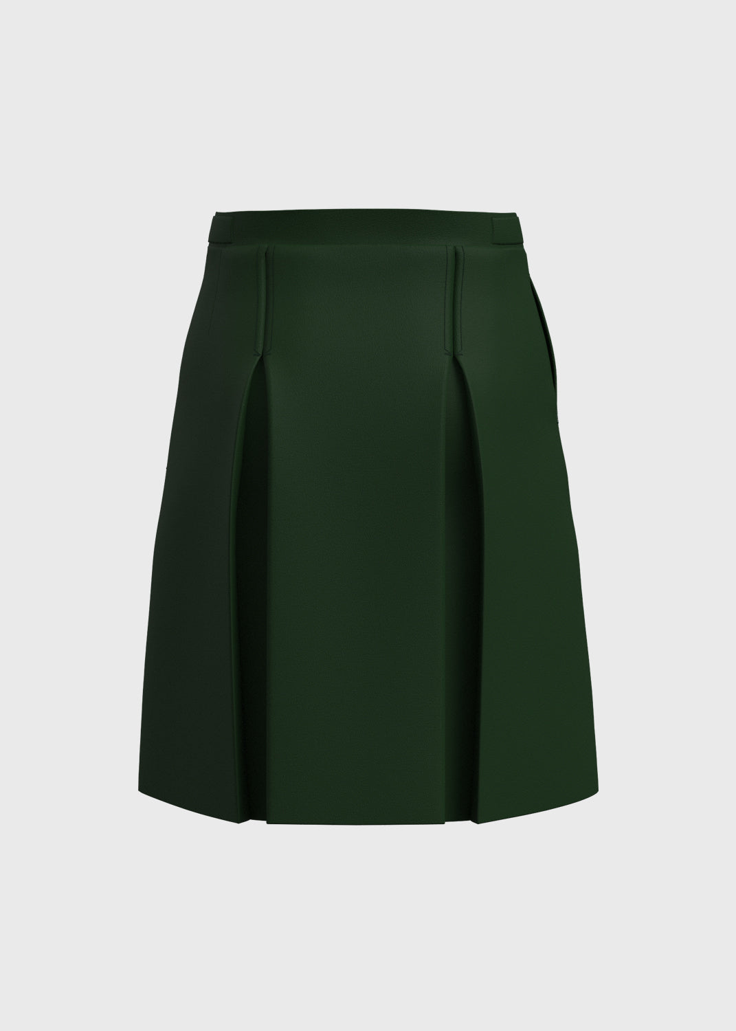 Formal Skirt - Kale Green
