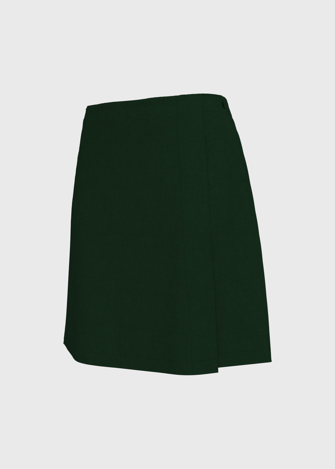Formal Skort - Kale Green