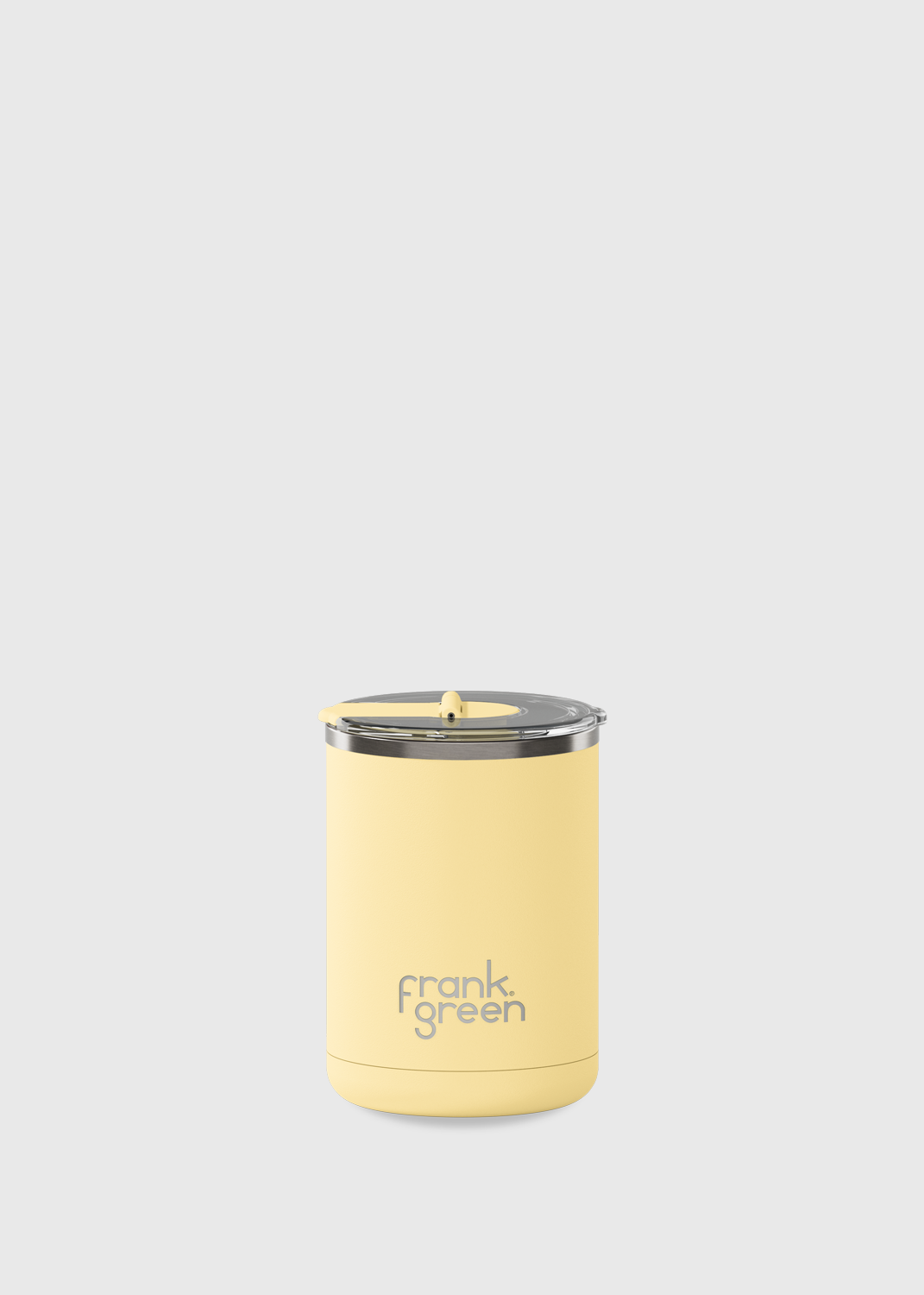 Hinged Lid Reusable Coffee Cup - Buttermilk
