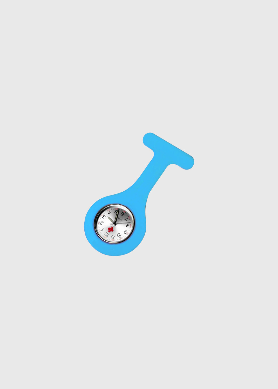 Nurses Fob Watch Silicone - Light Blue