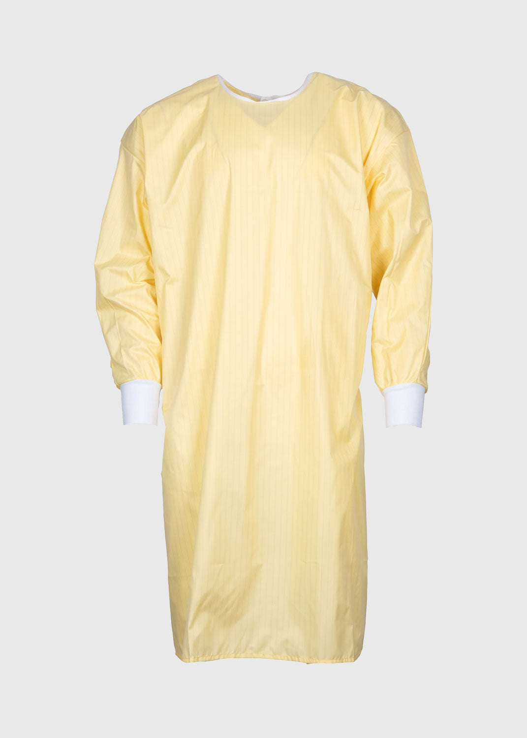 Disposable Waterproof Lab Gown Yellow