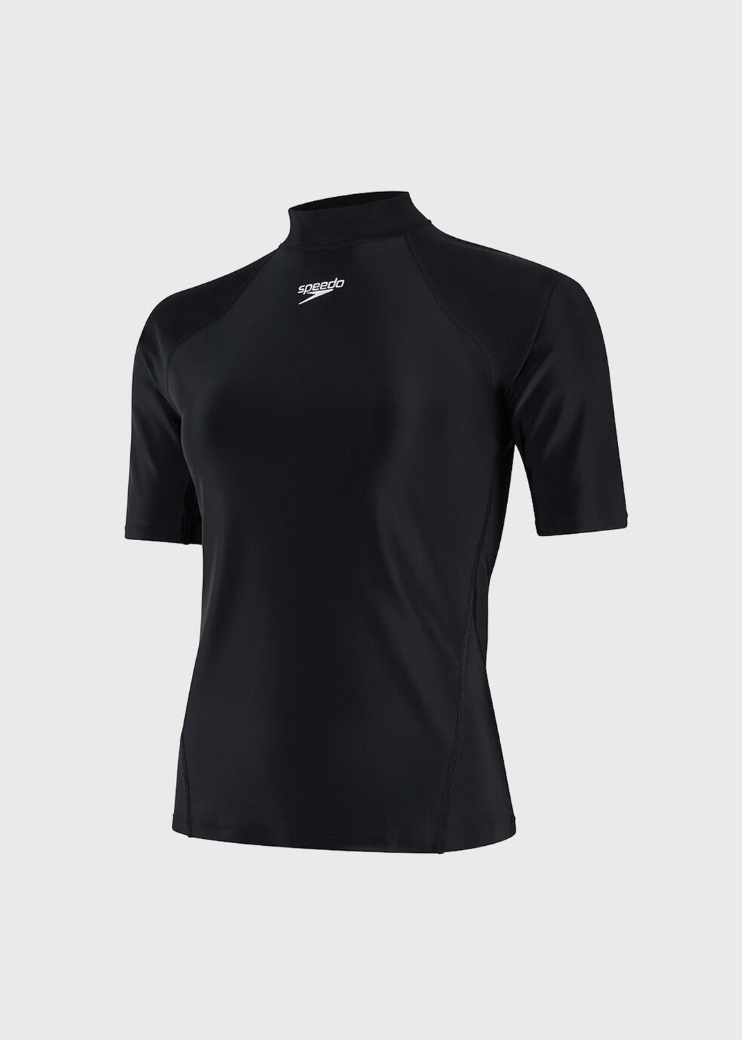 Girls SS Rash Top - Black