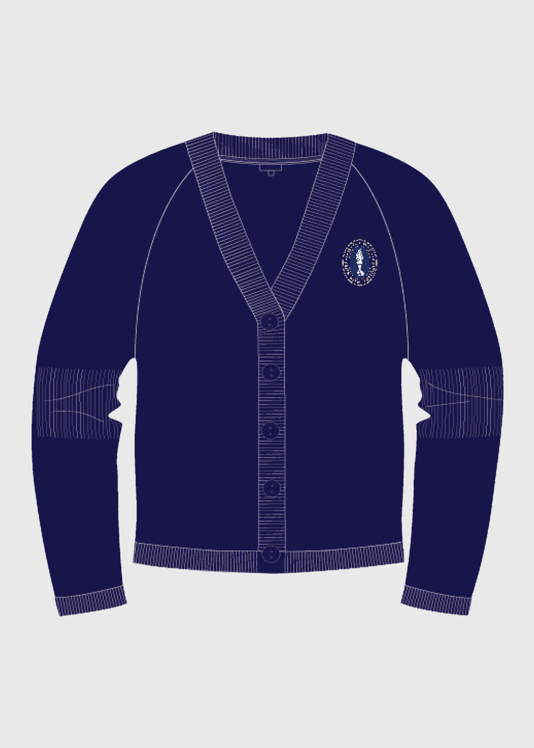 Cardigan Poly Cotton