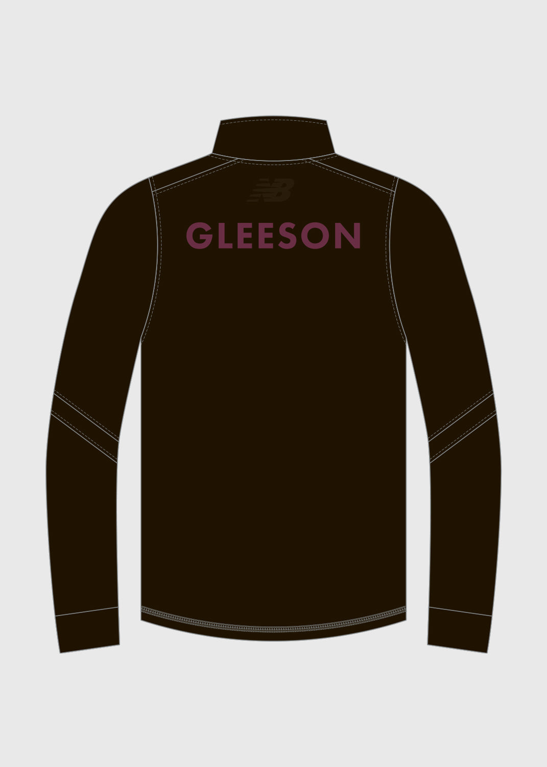 Male - Student Netball 1/4 Zip Top
