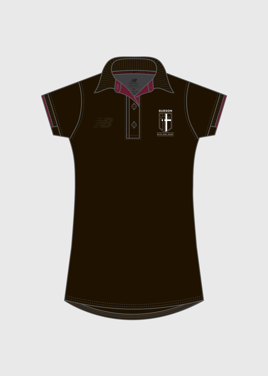 Female - Staff S/S Polo Shirt - Black