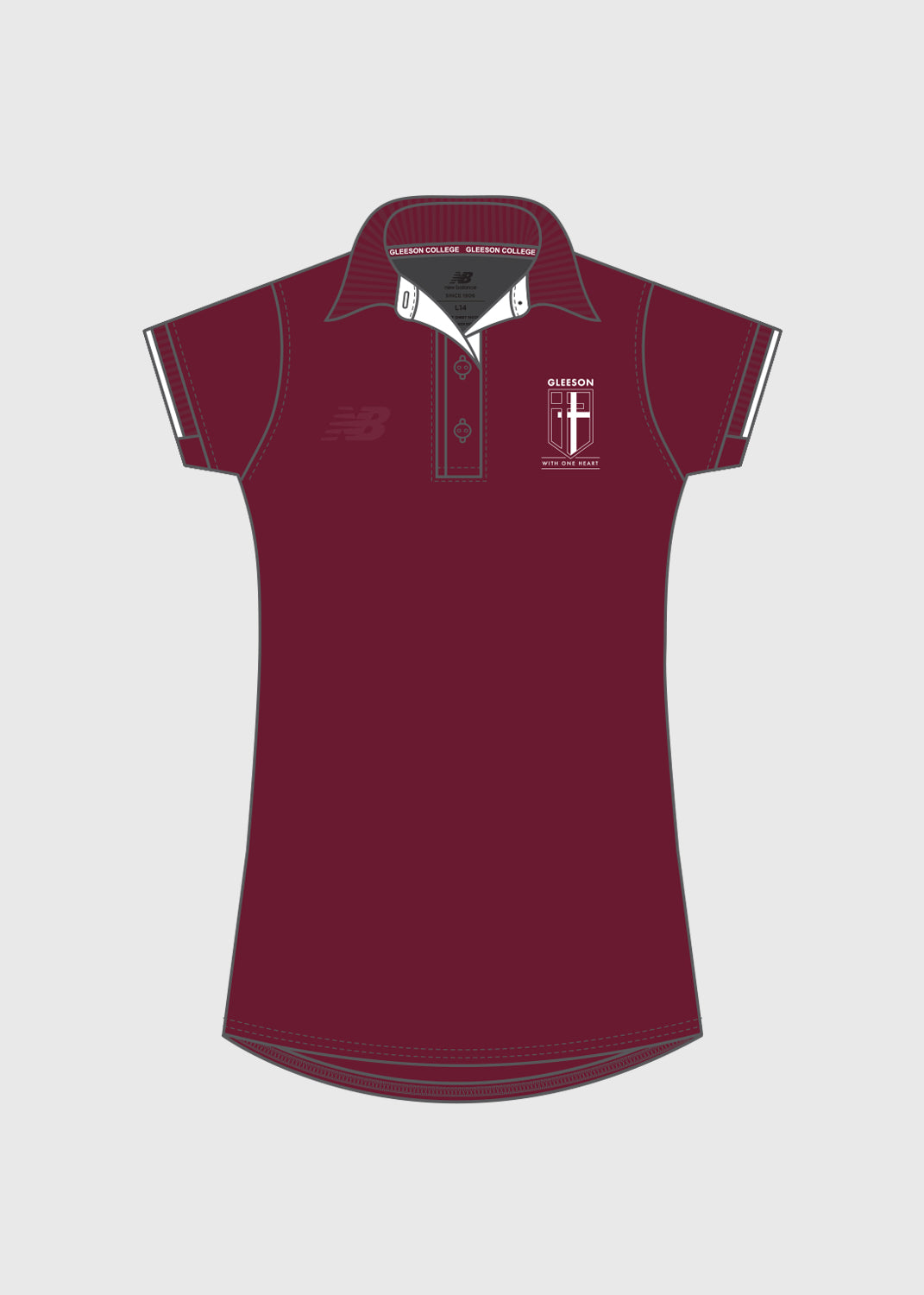 Ladies - Polo - Maroon