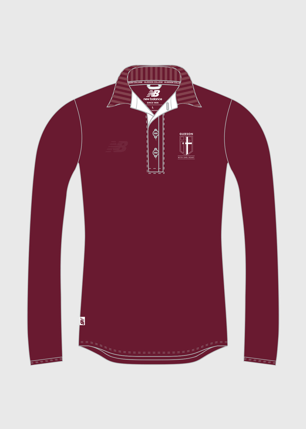 Ladies - Polo L/S - Maroon