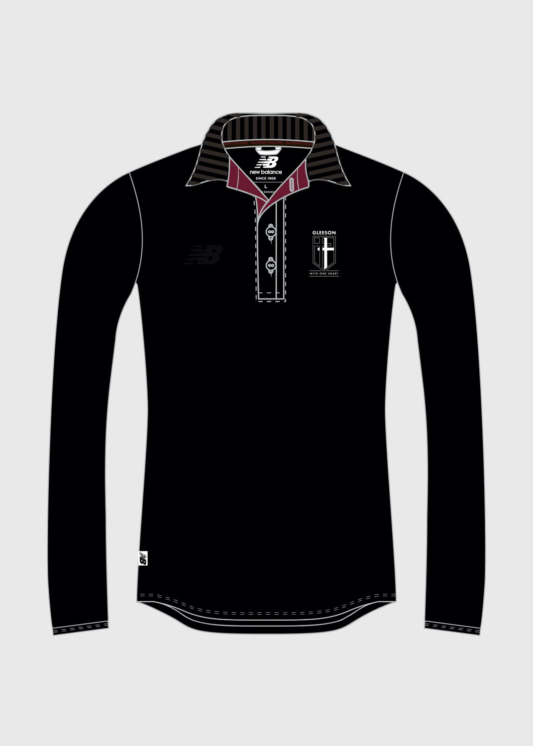 Ladies - Polo L/S - Black