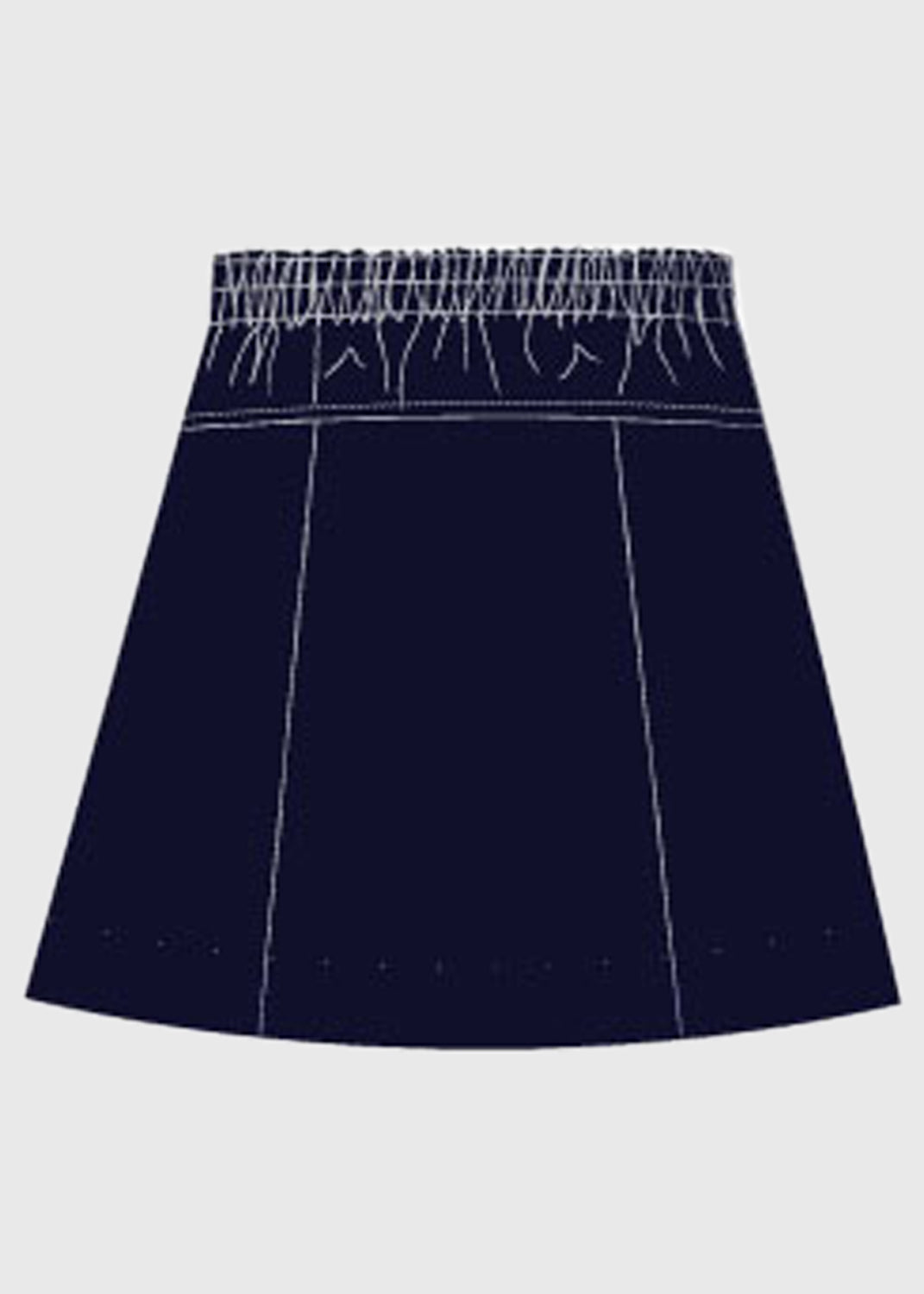 .edu Essentials Stretch Sport Skort Stretch Yale Navy