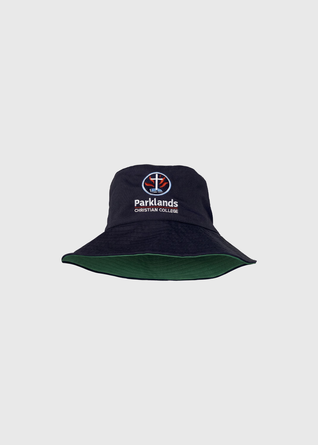 Hat Bucket Ink Navy/Green Reversible