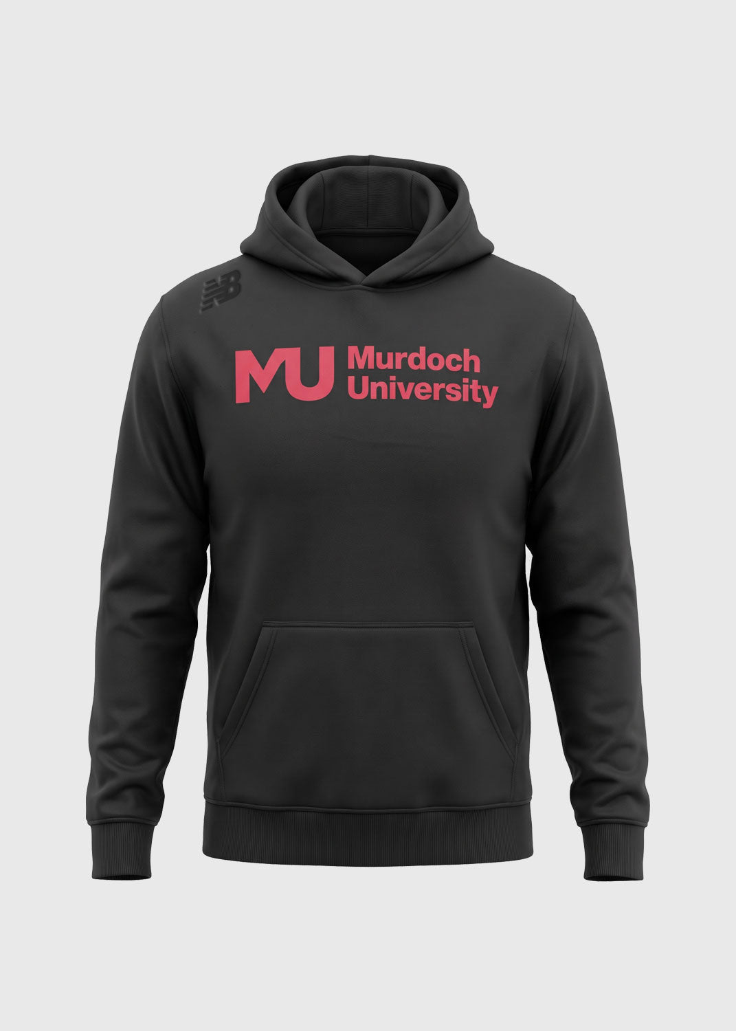Ladies - Hoodie - Large Logo - Black