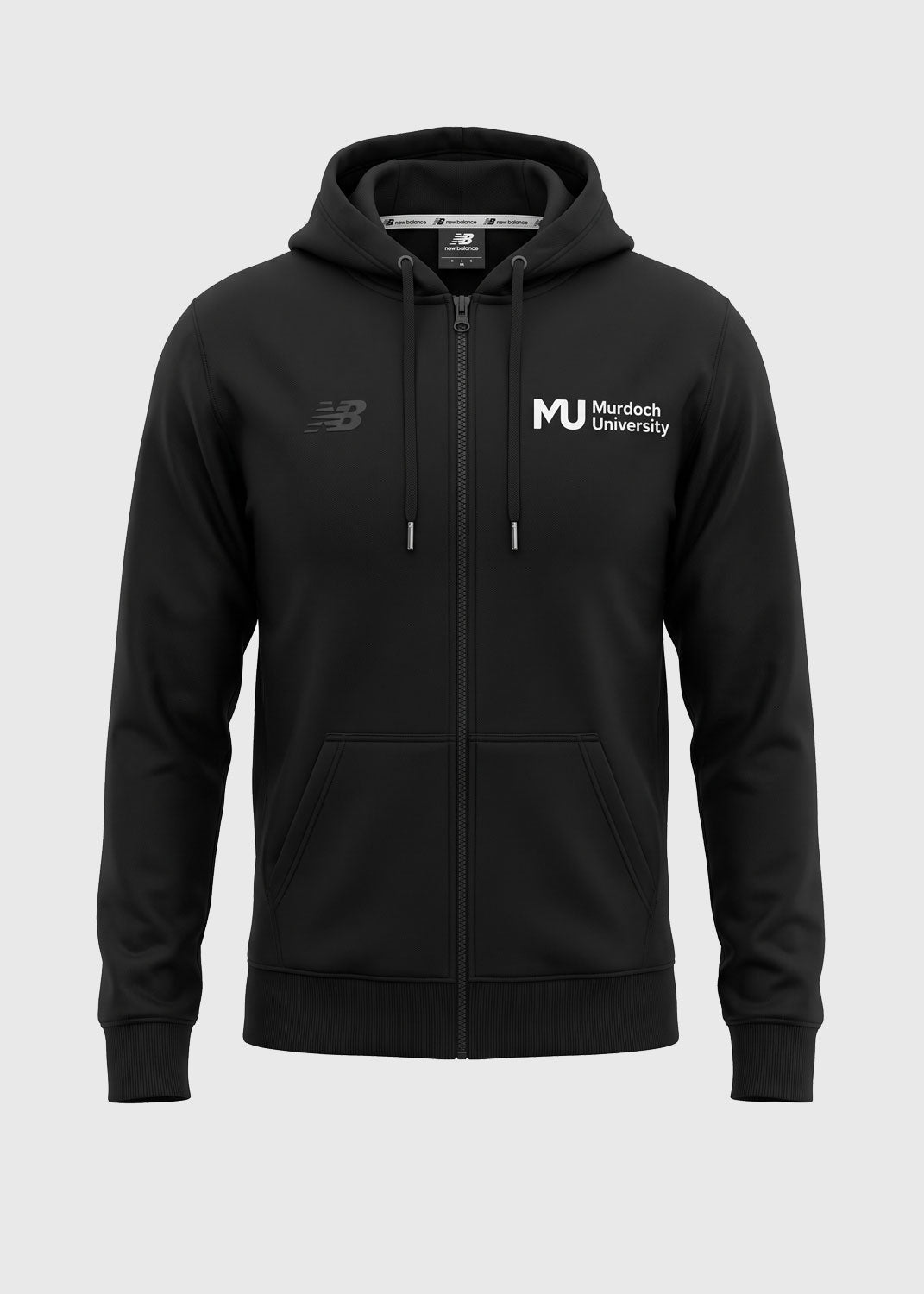 Ladies - Zip Hoodie - Black