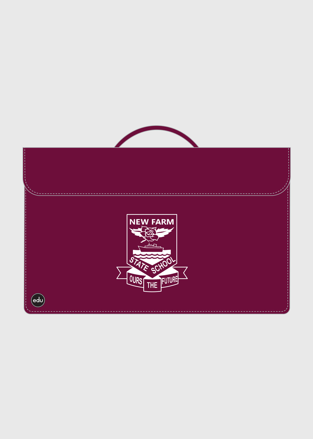 Library Bag Maroon