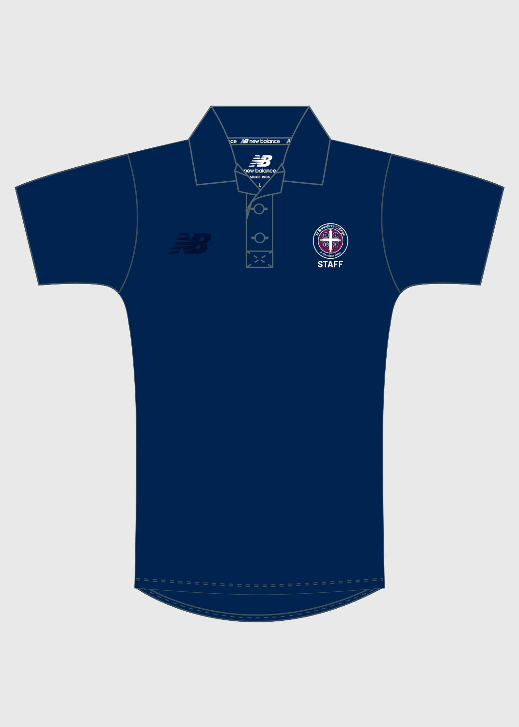 Male - Media Polo - Navy