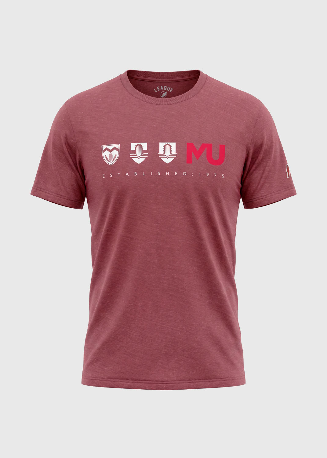 Victory Falls Tee Evolution - HTR VT LT Maroon