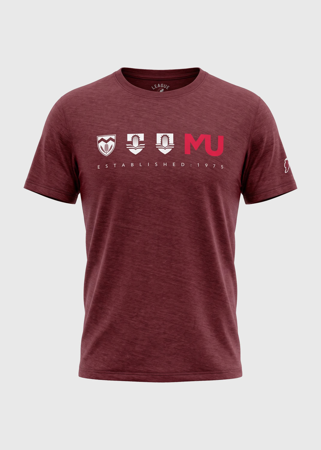 Victory Falls Tee Evolution - HTR Garnet