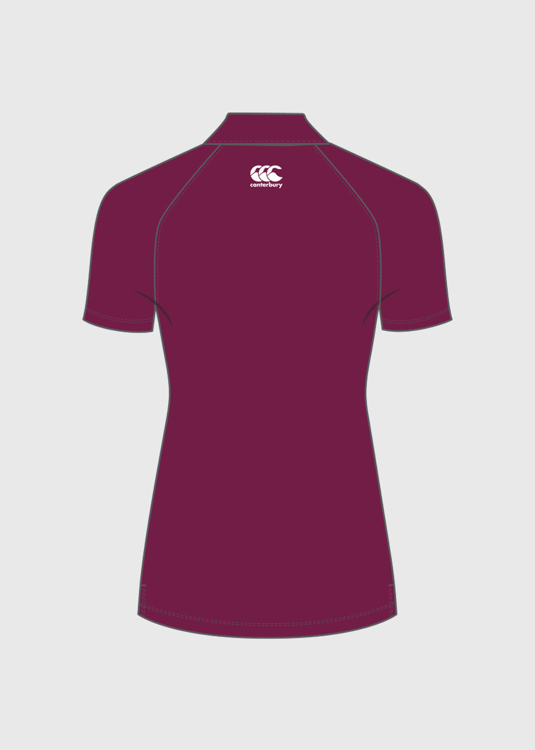 Maroon Staff Polo Female