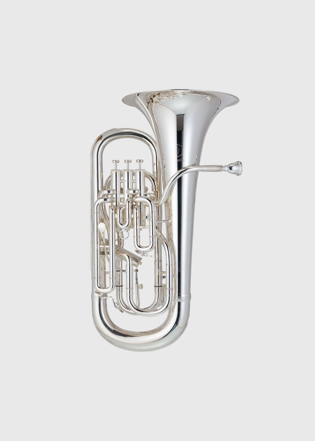 Euphinium - New Model with Trigger and JP Pro Case - Silver