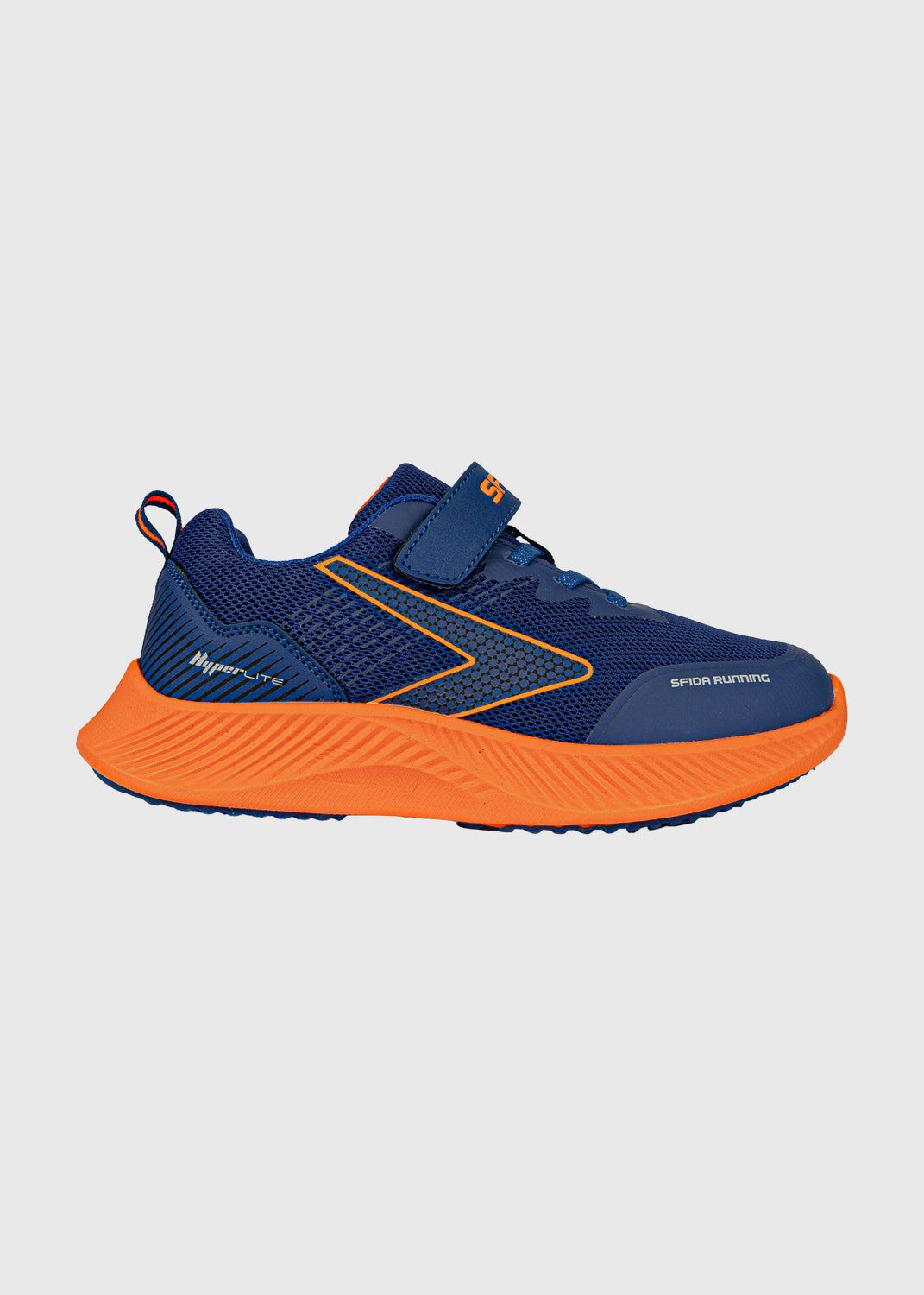 Kaleido Youth Velcro Shoes – Blue