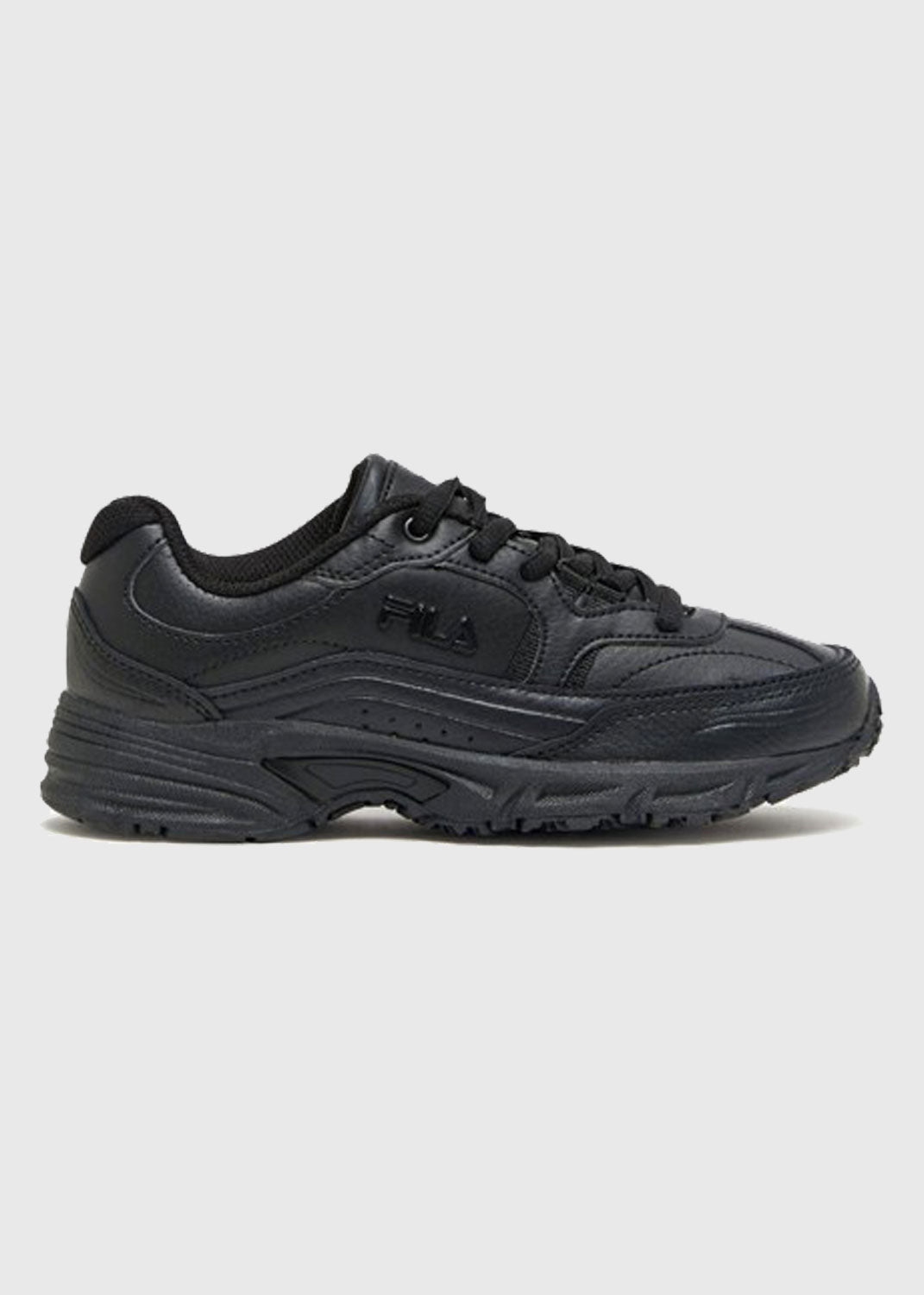 Youths Graduate Lace Black Sz