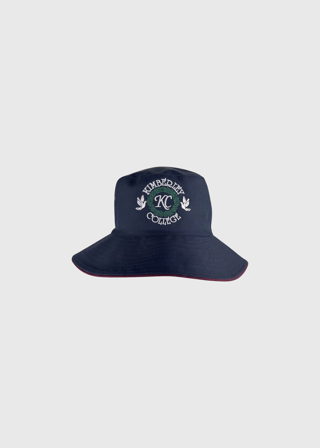 Hat Bucket Navy/Maroon