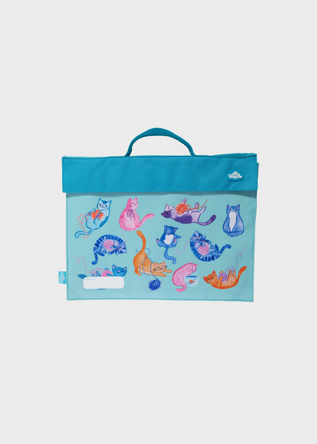 Library Bag - Crazy Cats